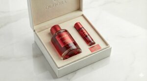 OUDORA Crimson Oud — Eau de Parfum 50ml and travel size